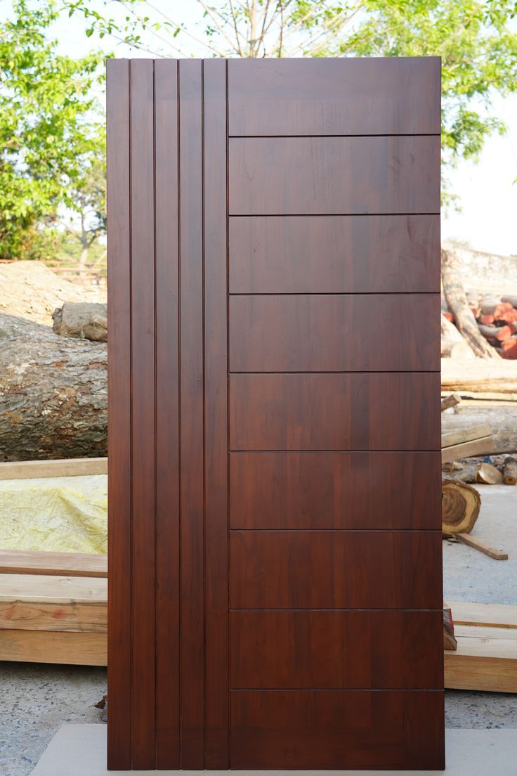 Custom wooden door manufactured in Karachi