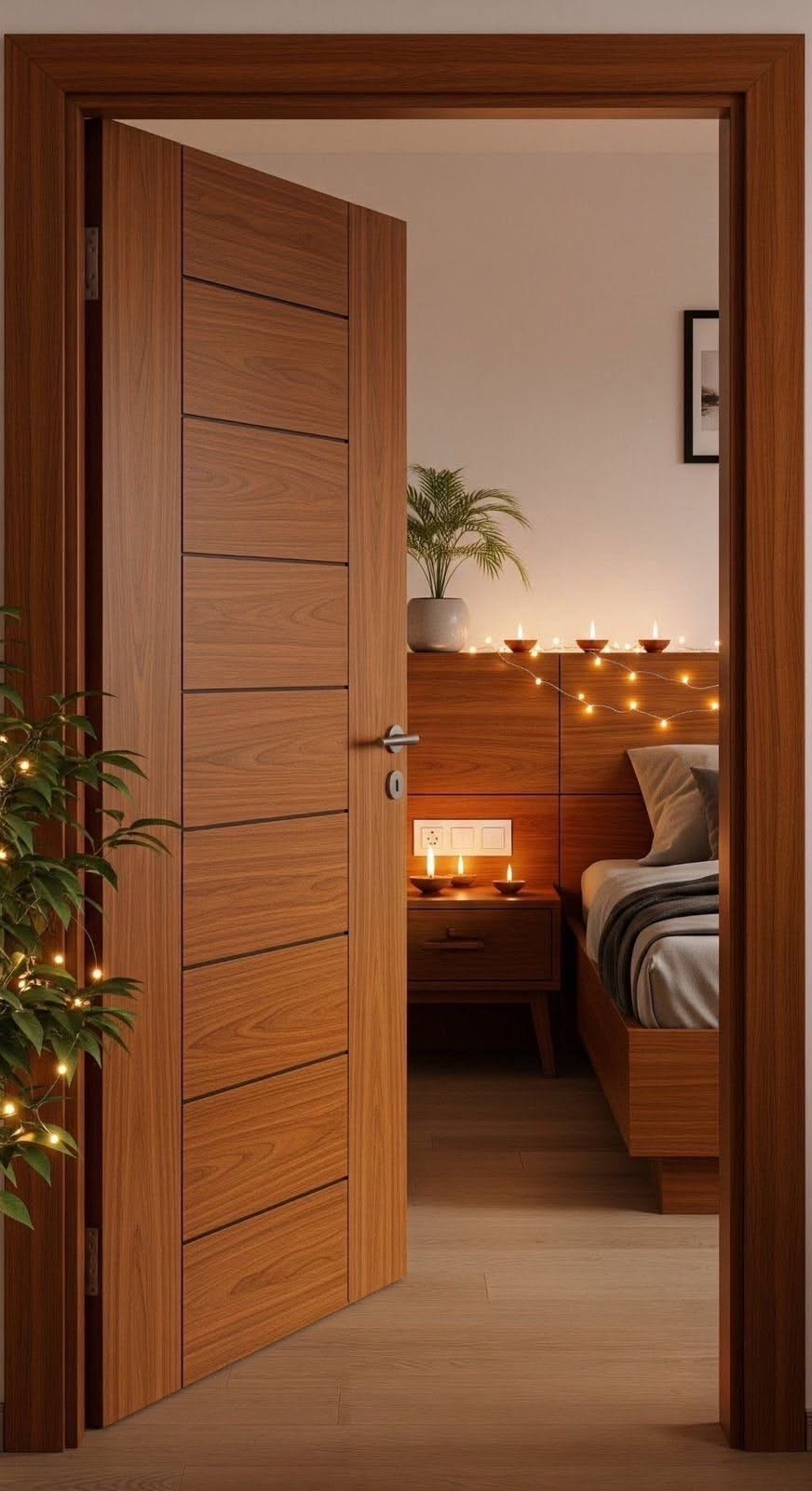 Wooden Doors detail photo