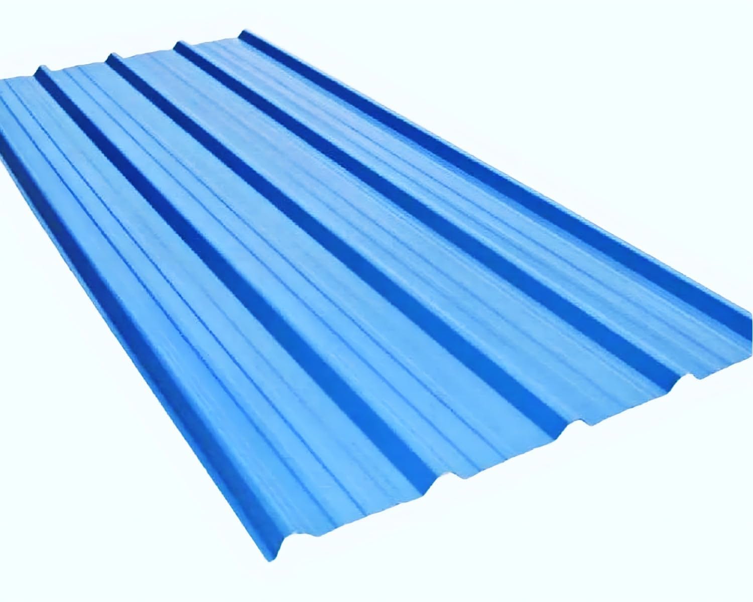 GI sheet roof installation