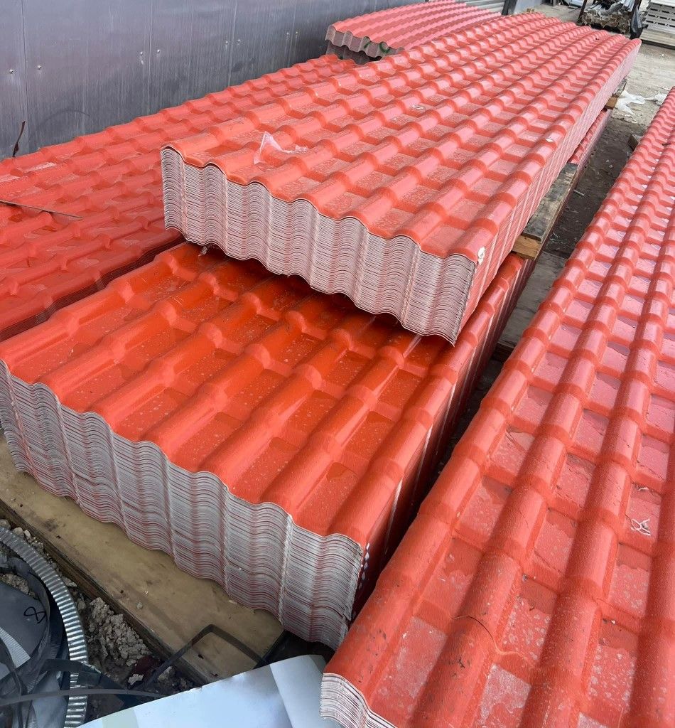 UPVC Roofing Sheets application photo