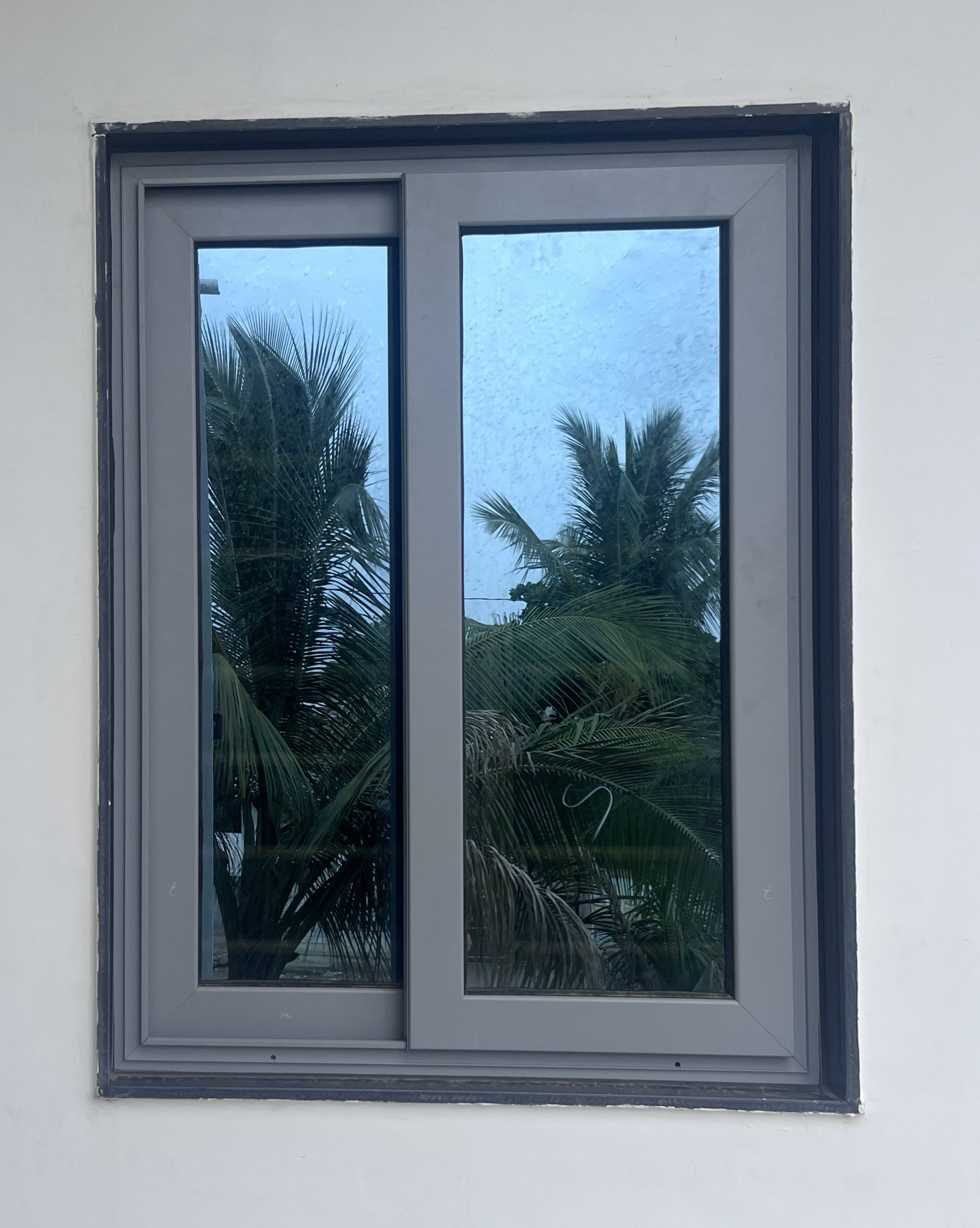 Large UPVC window
